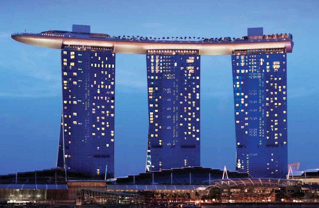 Macrocomplejo de Las Vegas Sands en Singapur.