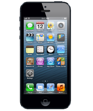 iPhone 5.